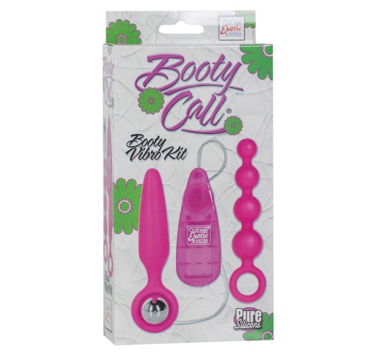 Plug/vibr-BOOTY CALL BOOTY VIBRO KIT PINK